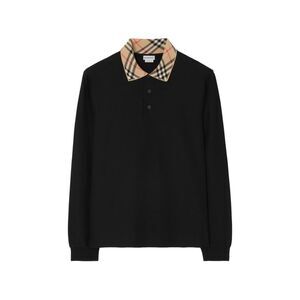 Burberry Black Polo Shirts Men